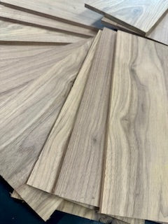 Solid Walnut thin stock - 5/16 thick x 4" wide