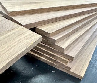 Solid Walnut thin stock - 5/16 thick x 4" wide