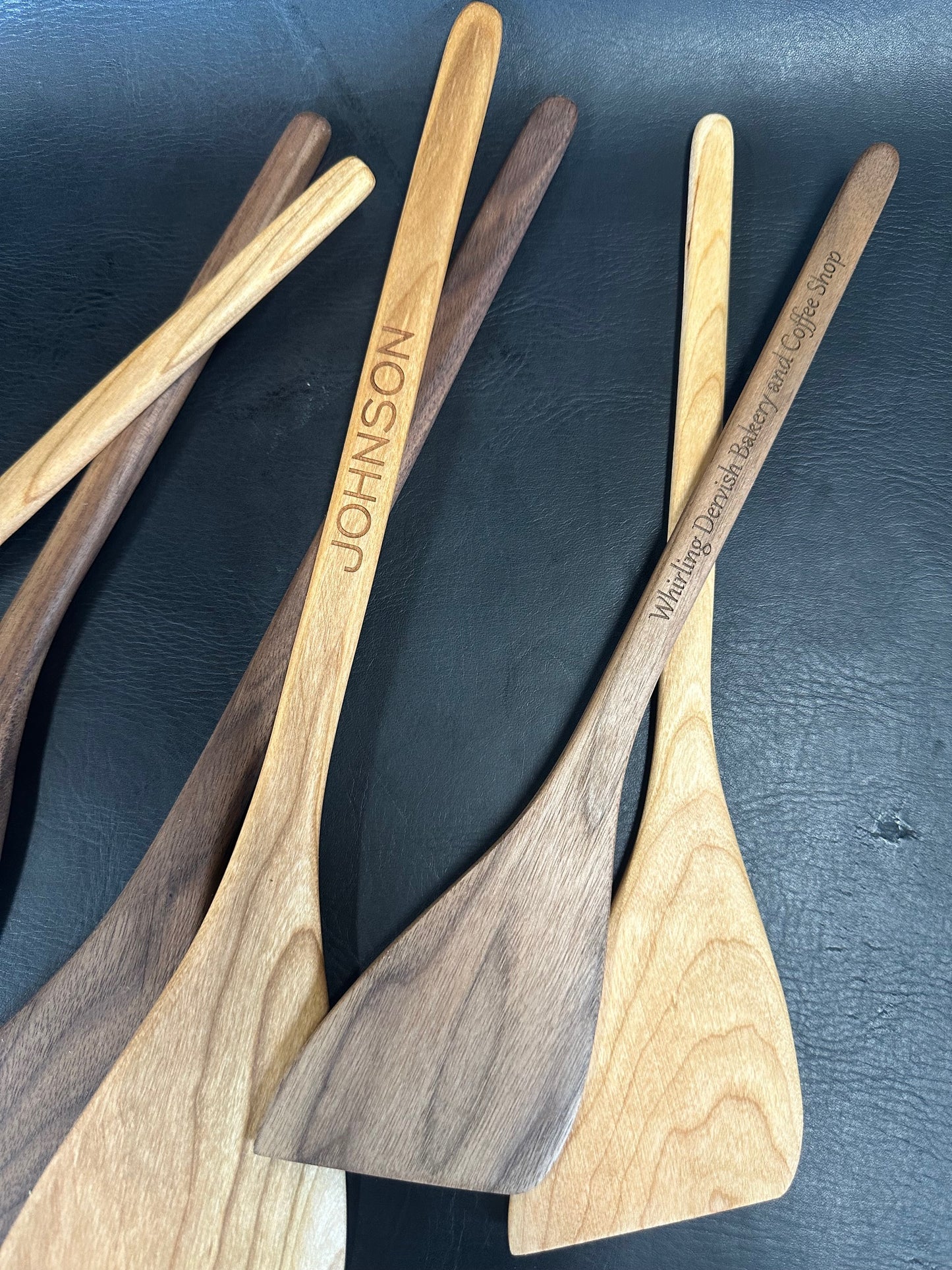 The Super Spat - wooden spatulas