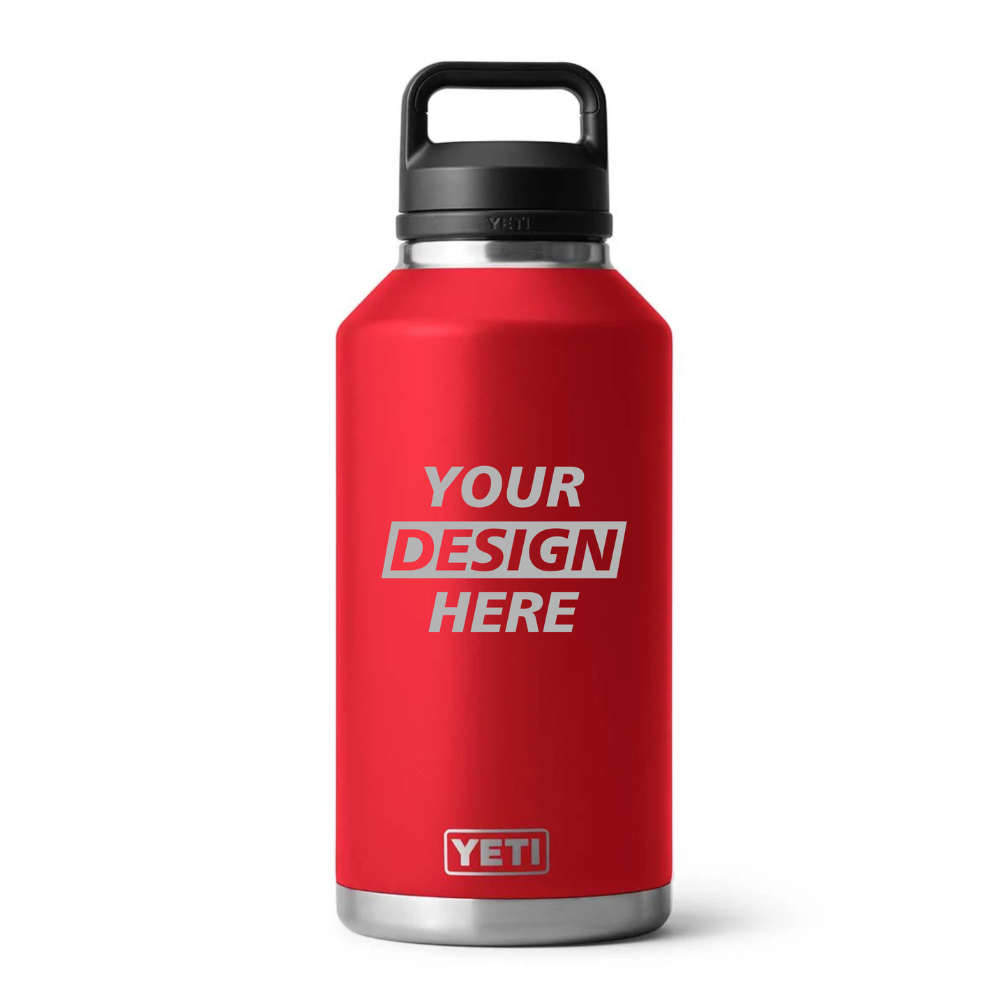YETI Rambler 64 oz Bottle – Custom Laser Engraved (12 Unit Minimum)