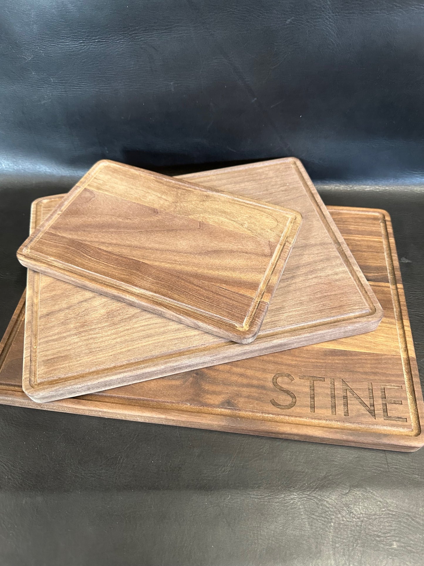 Engraved Cutting Board with juice groove - 3 sizes