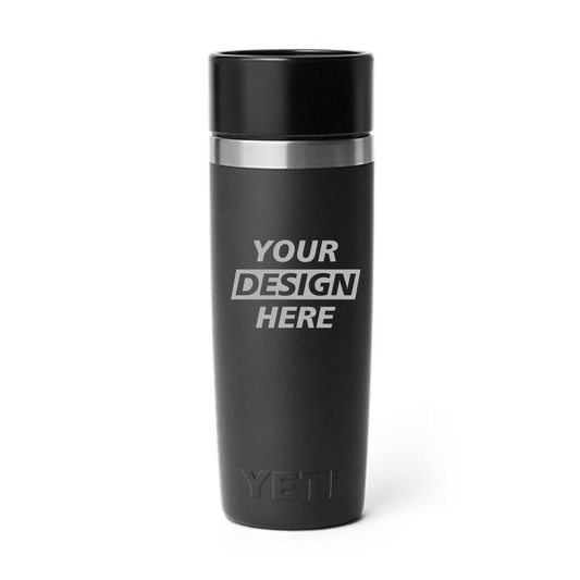 YETI Rambler 16 oz Bottle w/ Commuter Cap – Custom Laser Engraved (12 Unit Minimum)