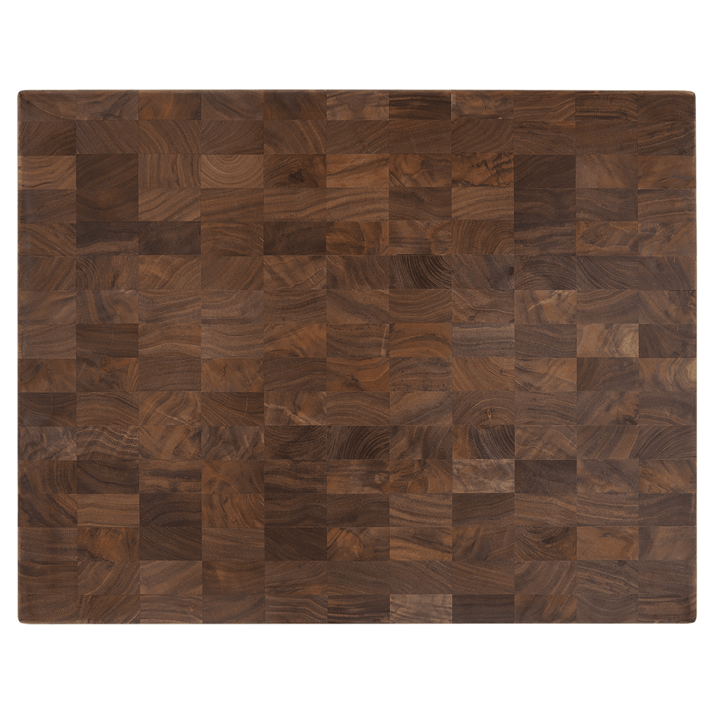 Walnut Butcher Block Cutting Board Large – Custom Engraved (16" x 13")